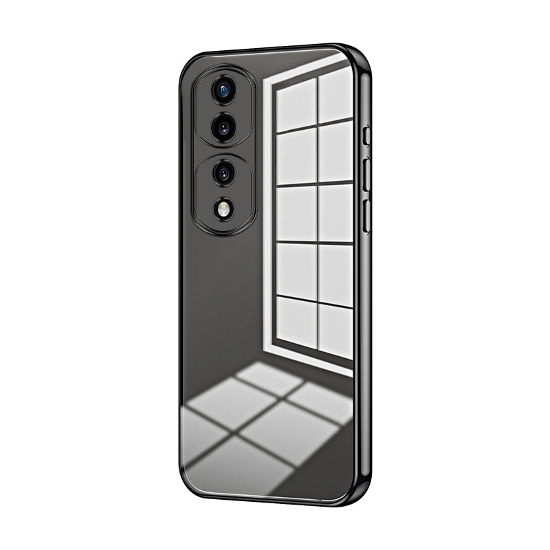 Honor 70 Pro Case - Transparent Plating & Precision Hole Design for Luxury and Protection-buycases.co.uk