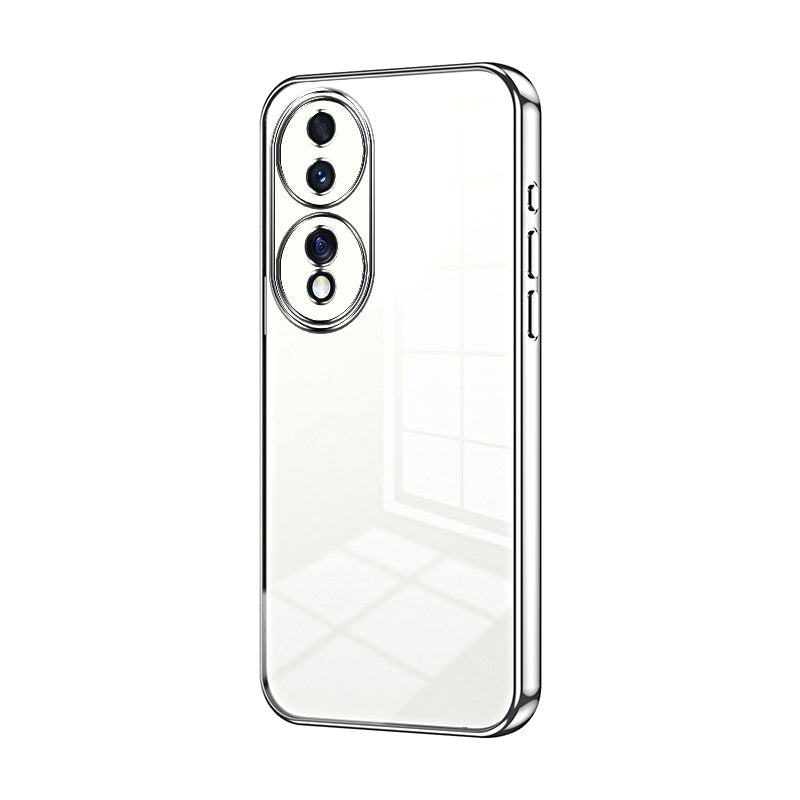 Honor 70 Case - Transparent Plating & Precision Hole Design for Luxury and Protection-buycases.co.uk
