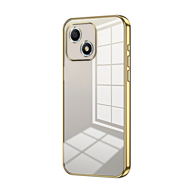 Honor Play 30 Case - Transparent Plating & Precision Hole Design for Luxury and Protection-buycases.co.uk