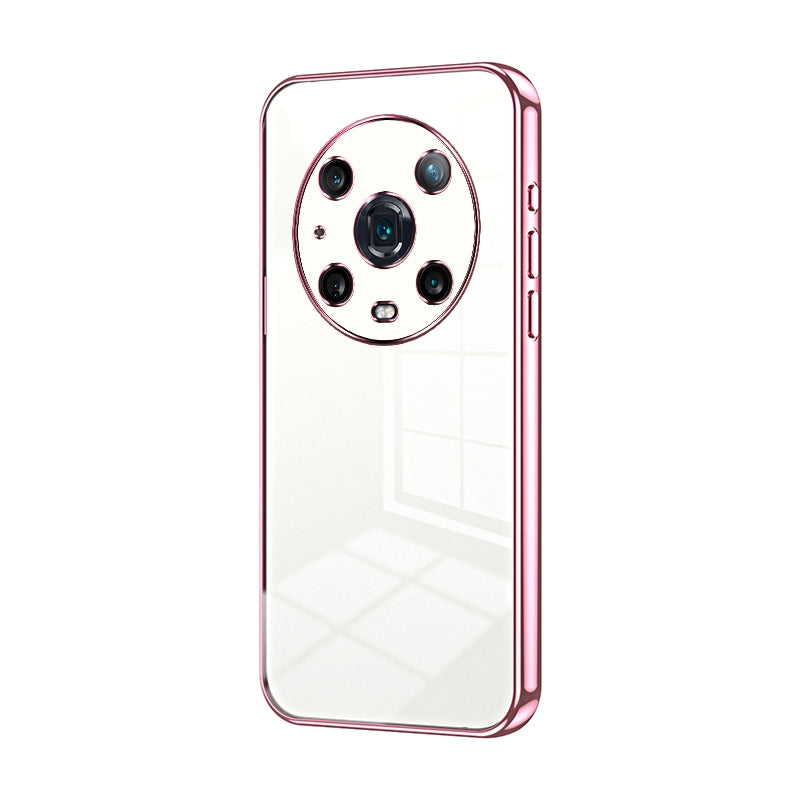Honor Magic4 Pro Case - Transparent Plating & Precision Hole Design for Luxury and Protection-buycases.co.uk