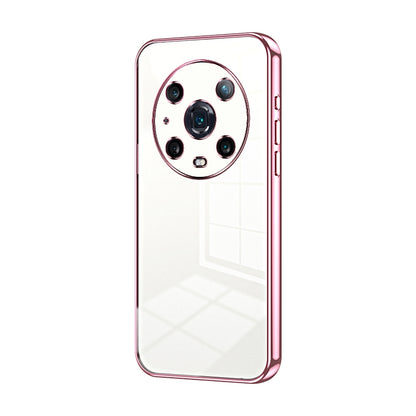 Honor Magic4 Pro Case - Transparent Plating & Precision Hole Design for Luxury and Protection-buycases.co.uk
