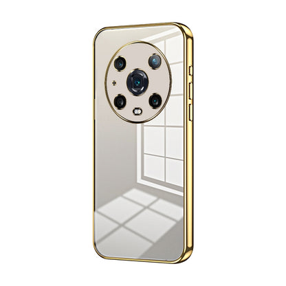 Honor Magic4 Pro Case - Transparent Plating & Precision Hole Design for Luxury and Protection-buycases.co.uk