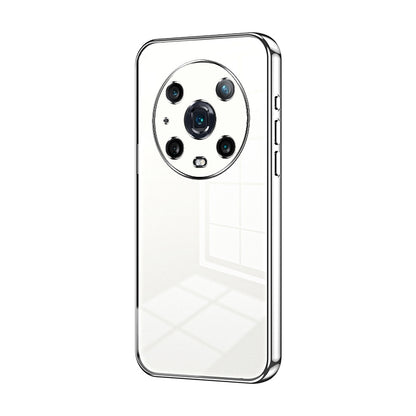 Honor Magic4 Pro Case - Transparent Plating & Precision Hole Design for Luxury and Protection-buycases.co.uk