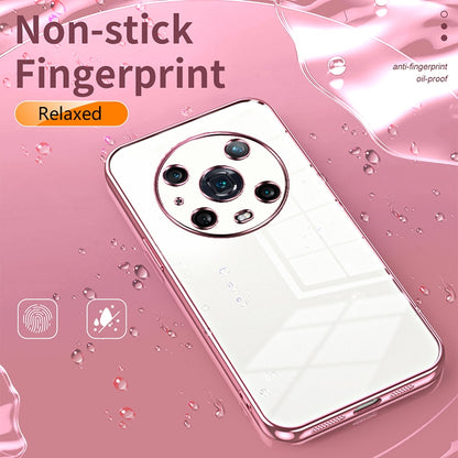 Honor Magic4 Pro Case - Transparent Plating & Precision Hole Design for Luxury and Protection-buycases.co.uk