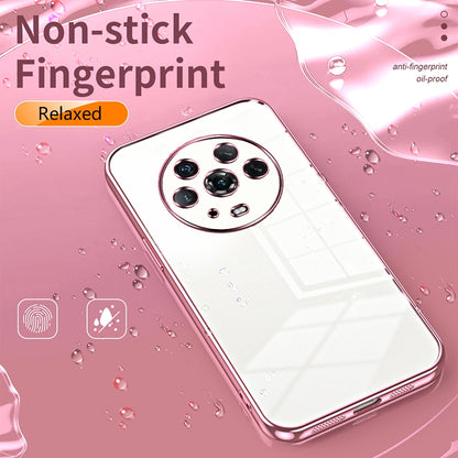 Honor Magic4 Case - Transparent Plating & Precision Hole Design for Luxury and Protection-buycases.co.uk