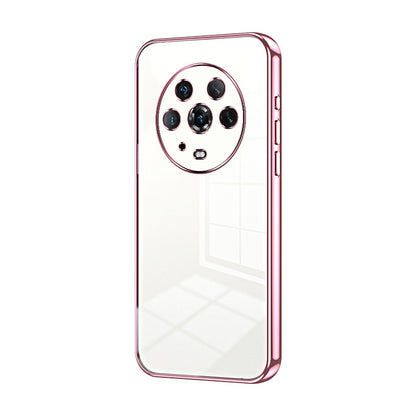 Honor Magic4 Case - Transparent Plating & Precision Hole Design for Luxury and Protection-buycases.co.uk