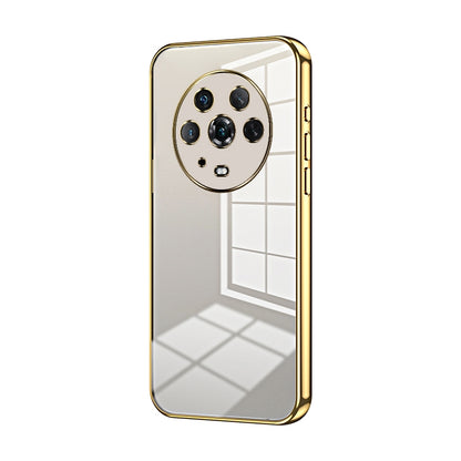Honor Magic4 Case - Transparent Plating & Precision Hole Design for Luxury and Protection-buycases.co.uk