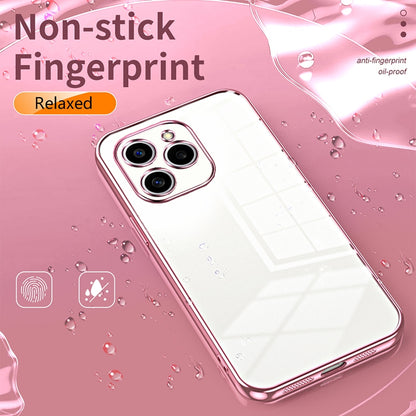 Honor 60 SE Case - Transparent Plating & Precision Hole Design for Luxury and Protection-buycases.co.uk