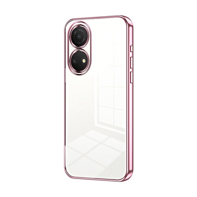 Honor Play 30 Plus Case - Transparent Plating & Precision Hole Design for Luxury and Protection-buycases.co.uk