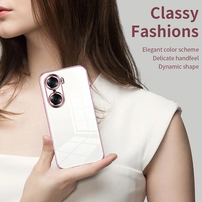Honor 60 Case - Transparent Plating & Precision Hole Design for Luxury and Protection-buycases.co.uk