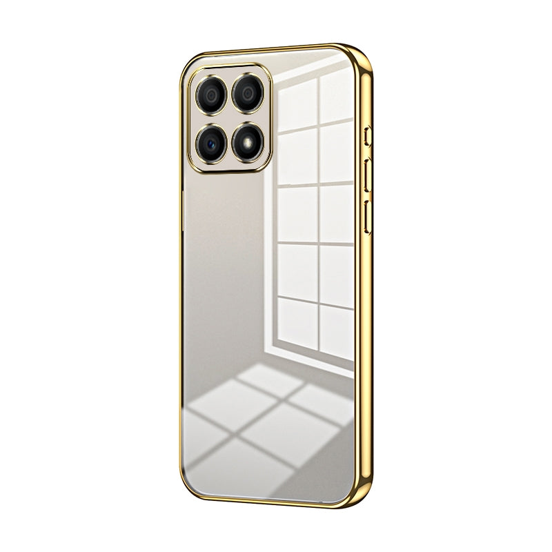 Honor X30i Case - Transparent Plating & Precision Hole Design for Luxury and Protection-buycases.co.uk