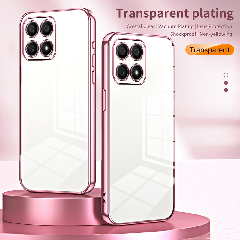 Honor X30i Case - Transparent Plating & Precision Hole Design for Luxury and Protection-buycases.co.uk