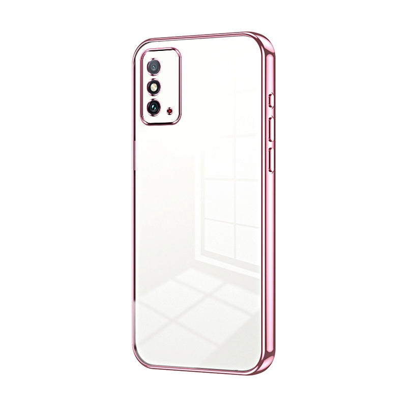 Honor X30 Max Case - Transparent Plating & Precision Hole Design for Luxury and Protection-buycases.co.uk