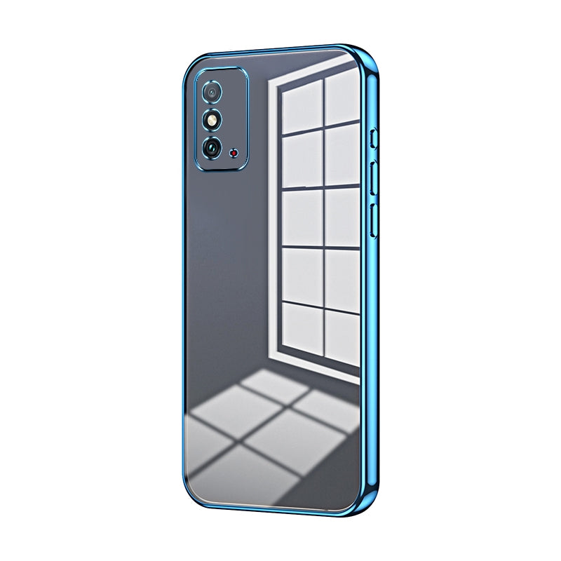 Honor X30 Max Case - Transparent Plating & Precision Hole Design for Luxury and Protection-buycases.co.uk
