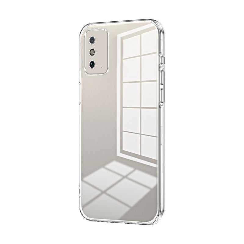 Honor X30 Max Case - Transparent Plating & Precision Hole Design for Luxury and Protection-buycases.co.uk
