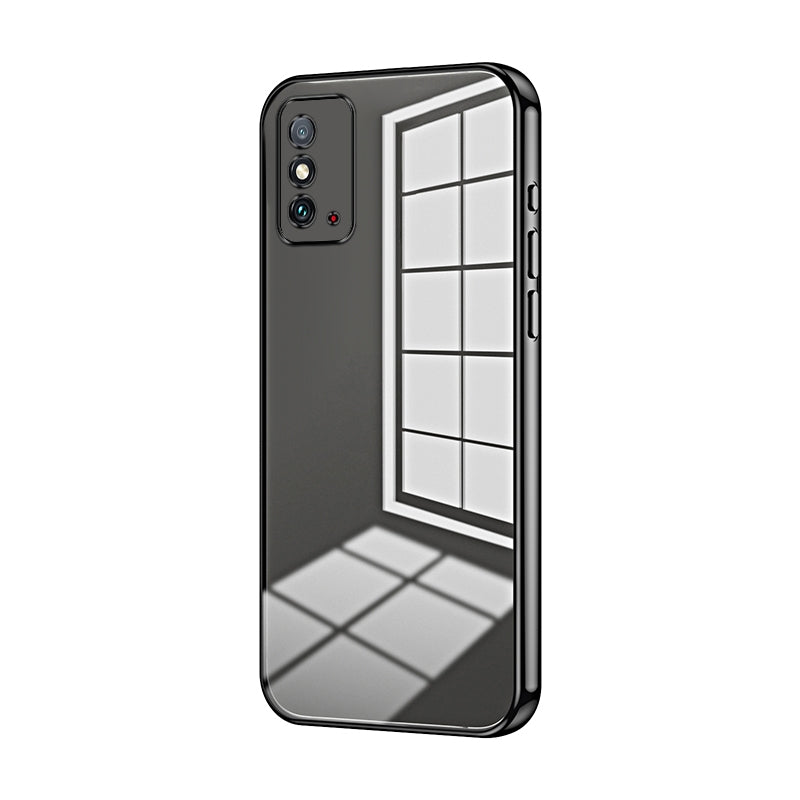 Honor X10 Max Case - Transparent Plating & Precision Hole Design for Luxury and Protection-buycases.co.uk