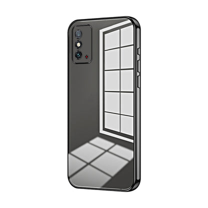 Honor X30 Max Case - Transparent Plating & Precision Hole Design for Luxury and Protection-buycases.co.uk