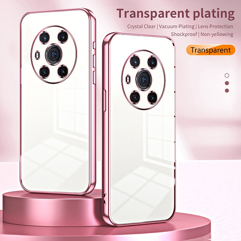 Honor Magic3 Case - Transparent Plating & Precision Hole Design for Luxury and Protection-buycases.co.uk