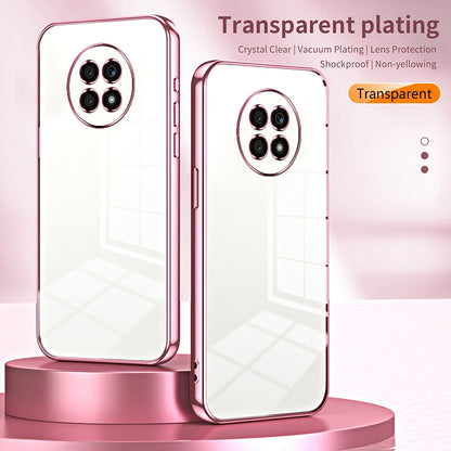 Honor X20 Case - Transparent Plating & Precision Hole Design for Luxury and Protection-buycases.co.uk
