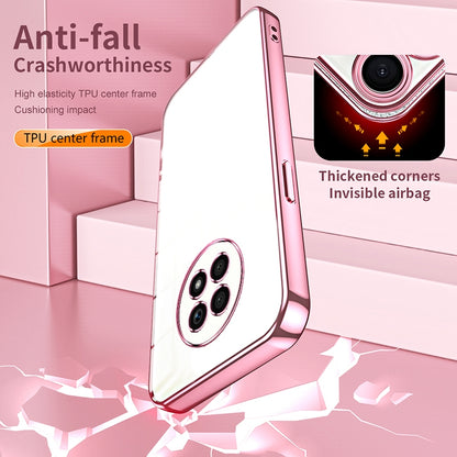 Honor X20 Case - Transparent Plating & Precision Hole Design for Luxury and Protection-buycases.co.uk