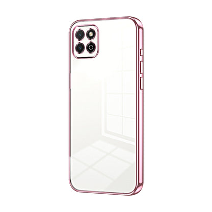 Honor Play 20 4G Case - Transparent Plating & Precision Hole Design for Luxury and Protection-buycases.co.uk