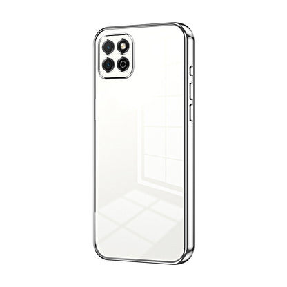 Honor Play 20 4G Case - Transparent Plating & Precision Hole Design for Luxury and Protection-buycases.co.uk