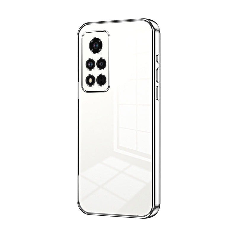 Honor V40 Case - Transparent Plating & Precision Hole Design for Luxury and Protection-buycases.co.uk