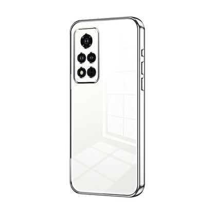Honor V40 Case - Transparent Plating & Precision Hole Design for Luxury and Protection-buycases.co.uk