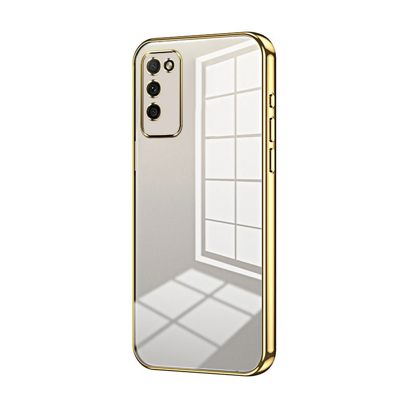 Honor 30 Youth Case - Transparent Plating & Precision Hole Design for Luxury and Protection-buycases.co.uk