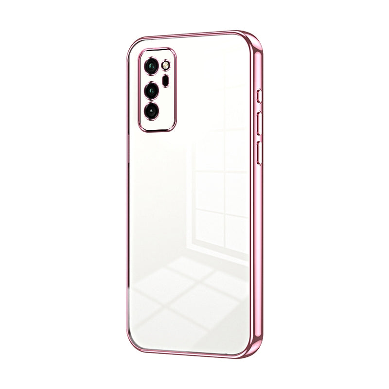 Honor V30 Case - Transparent Plating & Precision Hole Design for Luxury and Protection-buycases.co.uk