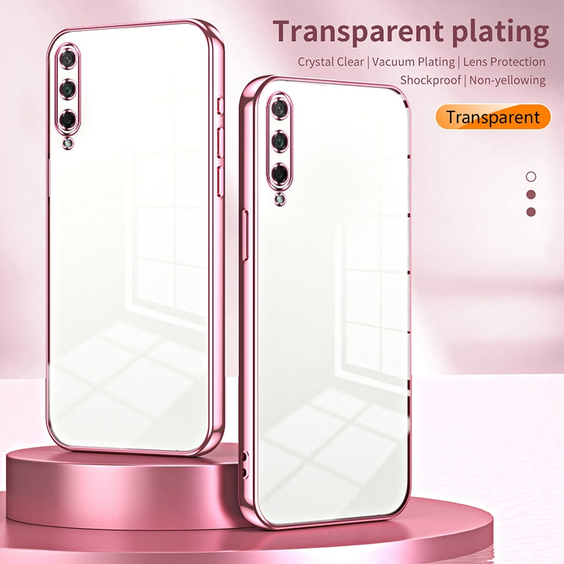 Honor Play 3 Case - Transparent Plating & Precision Hole Design for Luxury and Protection-buycases.co.uk