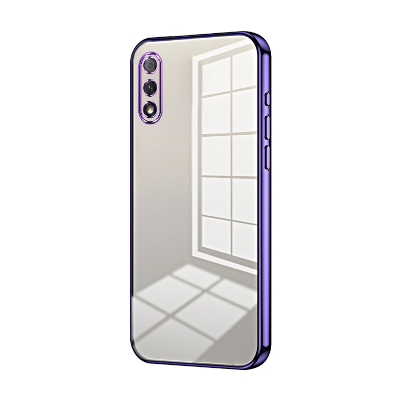 Honor 9X Case - Transparent Plating & Precision Hole Design for Luxury and Protection-buycases.co.uk