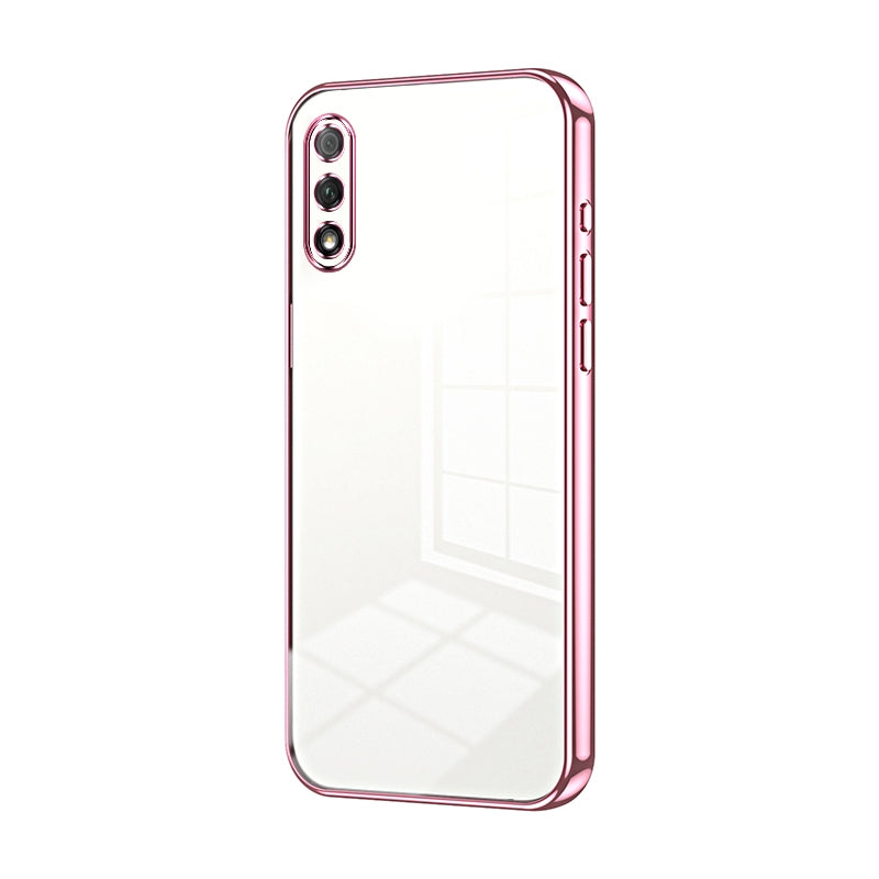 Honor 9X Case - Transparent Plating & Precision Hole Design for Luxury and Protection-buycases.co.uk