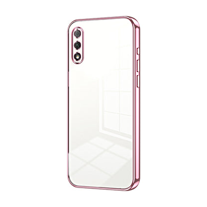 Honor 9X Case - Transparent Plating & Precision Hole Design for Luxury and Protection-buycases.co.uk