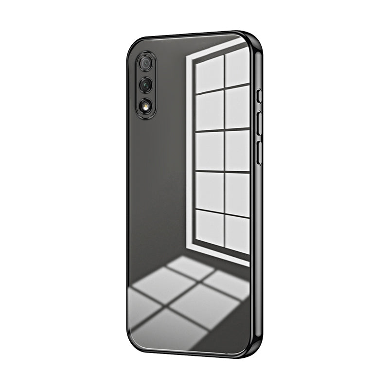 Honor 9X Case - Transparent Plating & Precision Hole Design for Luxury and Protection-buycases.co.uk