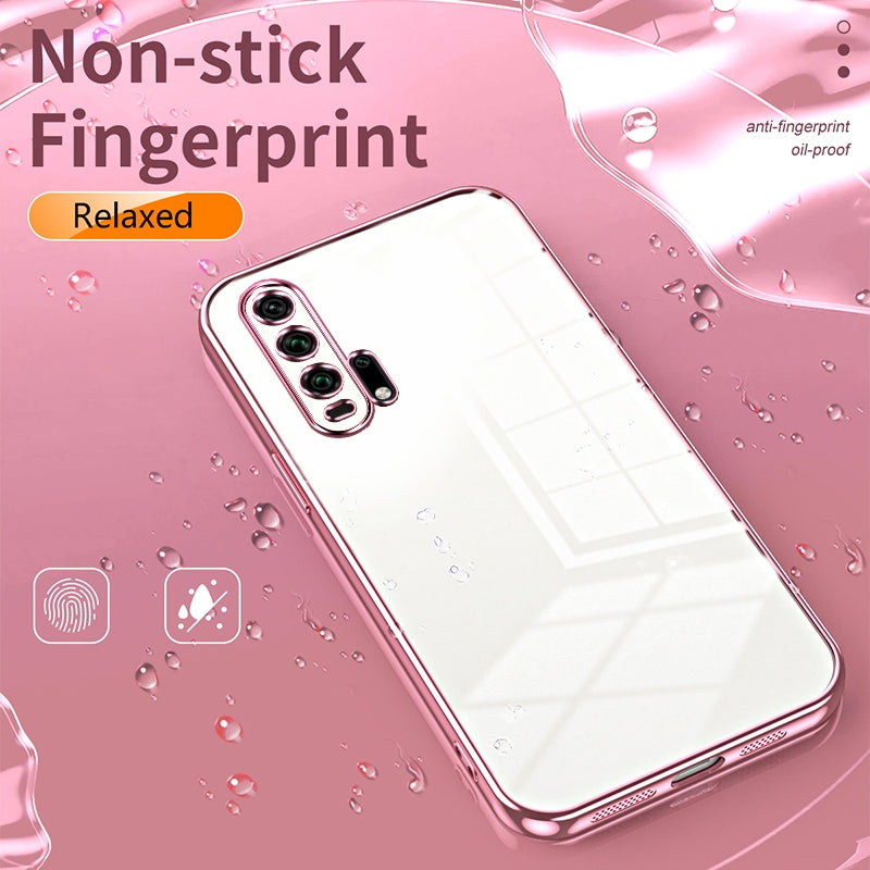 Honor 20 Pro Case - Transparent Plating & Precision Hole Design for Luxury and Protection-buycases.co.uk