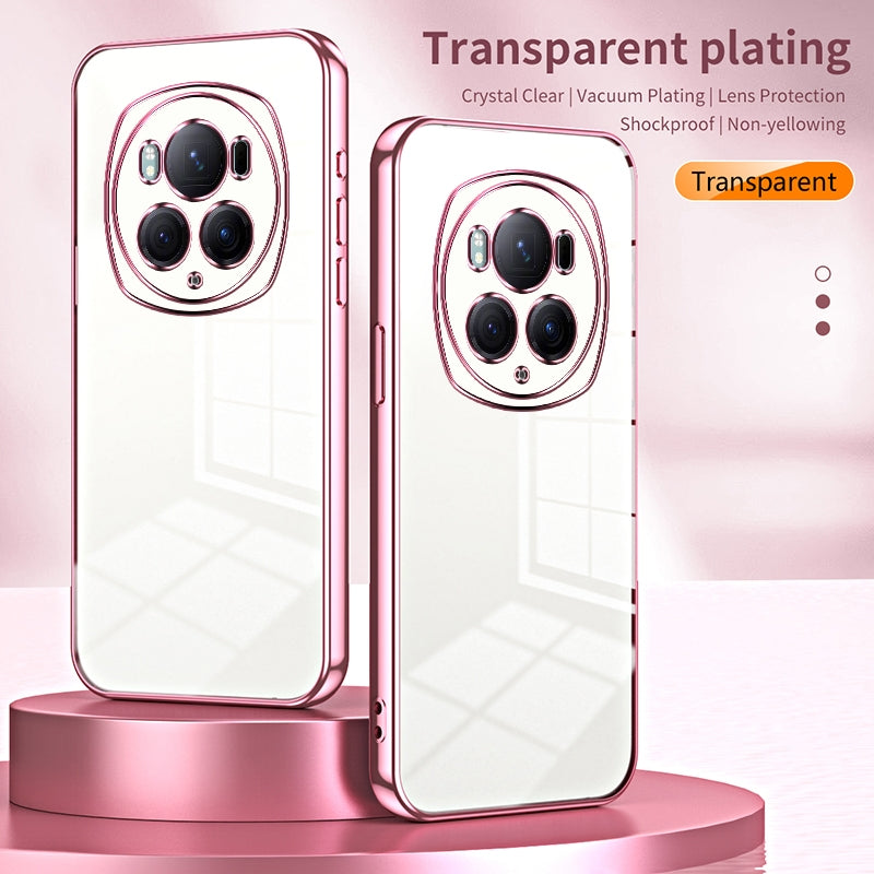 Honor Magic6 Pro Case - Transparent Plating & Precision Hole Design for Luxury and Protection-buycases.co.uk