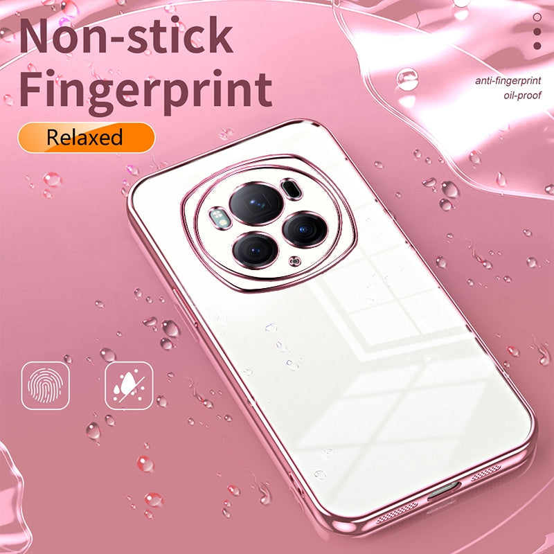 Honor Magic6 Pro Case - Transparent Plating & Precision Hole Design for Luxury and Protection-buycases.co.uk