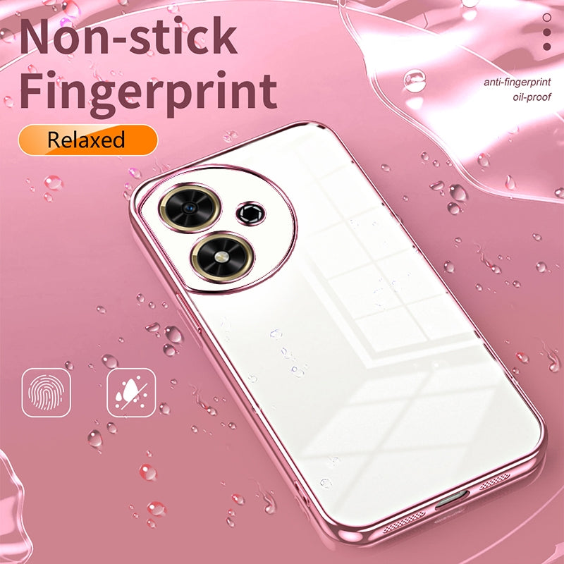 Honor Play 50 Case - Transparent Plating & Precision Hole Design for Luxury and Protection-buycases.co.uk