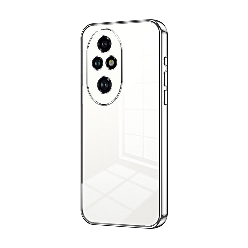 Honor 200 Pro Case - Transparent Plating & Precision Hole Design for Luxury and Protection-buycases.co.uk