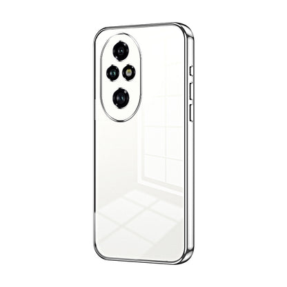 Honor 200 Pro Case - Transparent Plating & Precision Hole Design for Luxury and Protection-buycases.co.uk