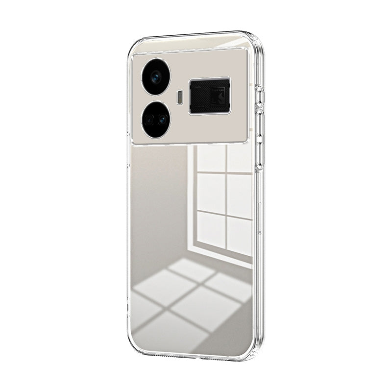 Realme GT5 Case - Transparent Plating & Precision Hole Design for Luxury and Protection-buycases.co.uk
