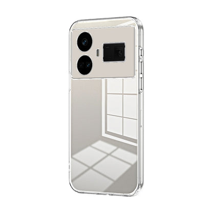 Realme GT5 Case - Transparent Plating & Precision Hole Design for Luxury and Protection-buycases.co.uk