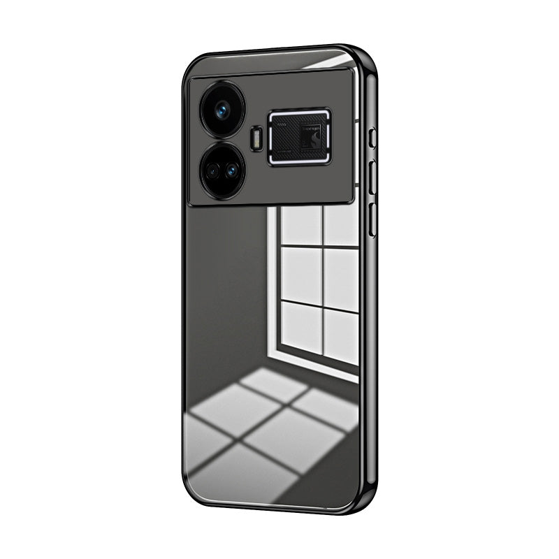 Realme GT5 Case - Transparent Plating & Precision Hole Design for Luxury and Protection-buycases.co.uk