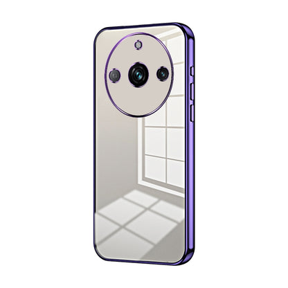 Realme 11 Pro+ Case - Transparent Plating & Precision Hole Design for Luxury and Protection-buycases.co.uk