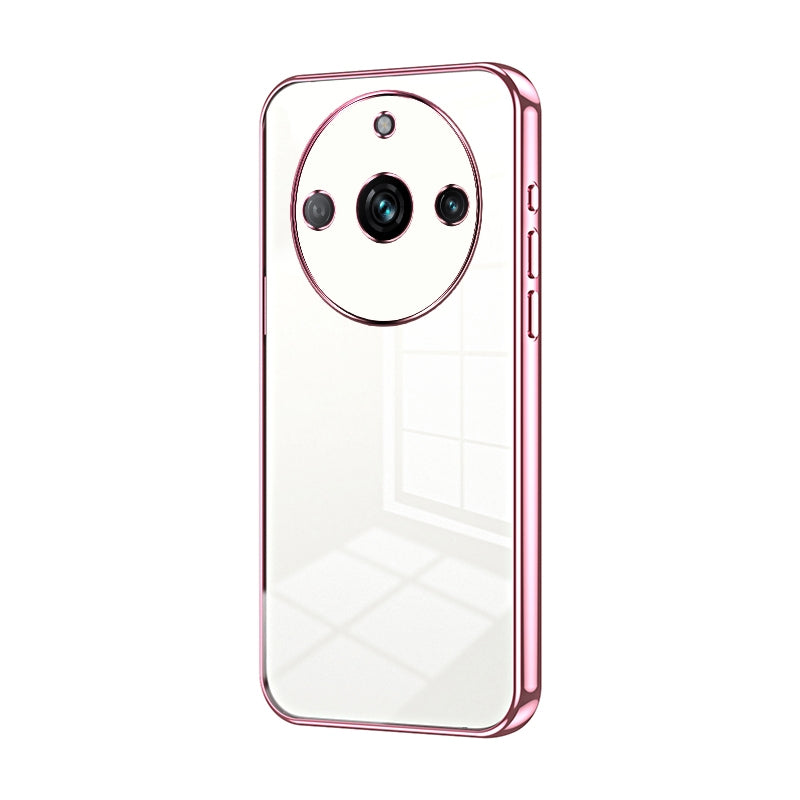 Realme 11 Pro+ Case - Transparent Plating & Precision Hole Design for Luxury and Protection-buycases.co.uk