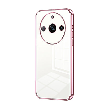 Realme 11 Pro+ Case - Transparent Plating & Precision Hole Design for Luxury and Protection-buycases.co.uk