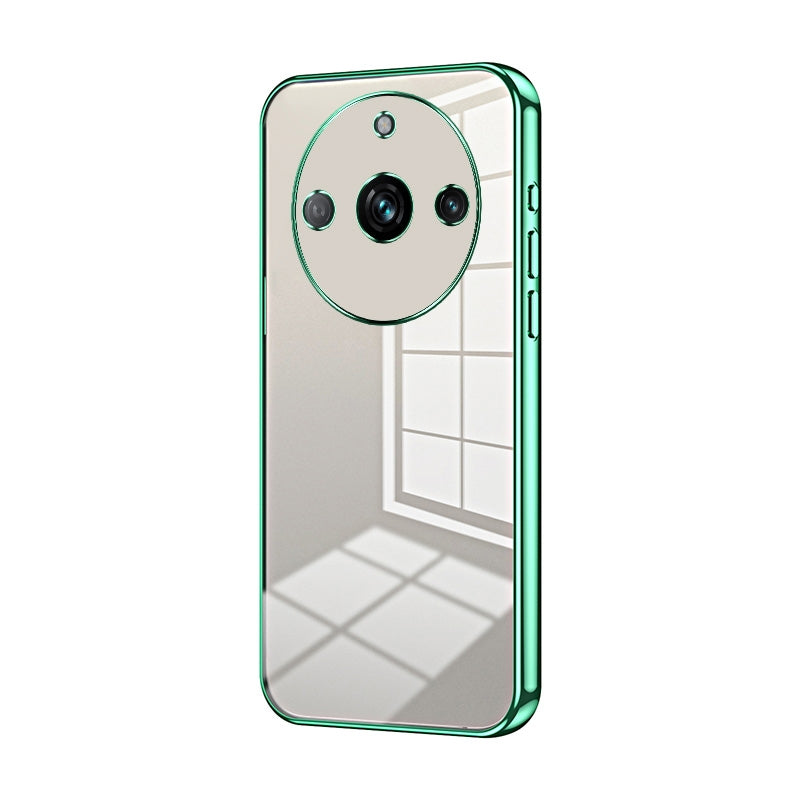 Realme 11 Pro+ Case - Transparent Plating & Precision Hole Design for Luxury and Protection-buycases.co.uk