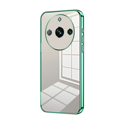 Realme 11 Pro+ Case - Transparent Plating & Precision Hole Design for Luxury and Protection-buycases.co.uk