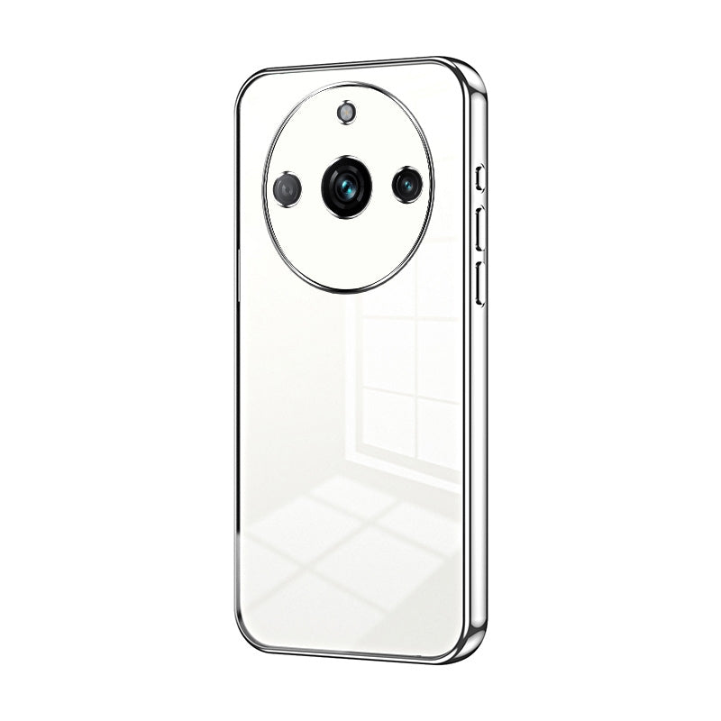 Realme 11 Pro+ Case - Transparent Plating & Precision Hole Design for Luxury and Protection-buycases.co.uk
